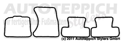Das Schnittmuster fuer Fussmatten Audi_Q5_08-