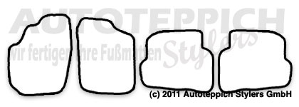 Das Schnittmuster für Fussmatten Seat Ibiza3_6L_02-08