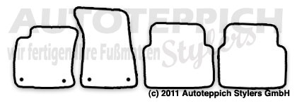 Das Schnittmuster fuer Fussmatten Audi_A8_D3-4E_Limo_Halter_FSBS_0