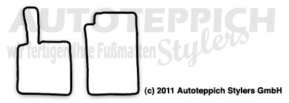 Das Schnittmuster für Fussmatten Smart ForTwo_C451_2tlg_07-